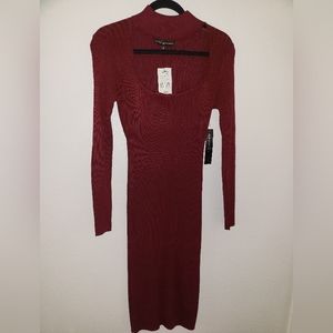 Almost Famous cutout neck dress